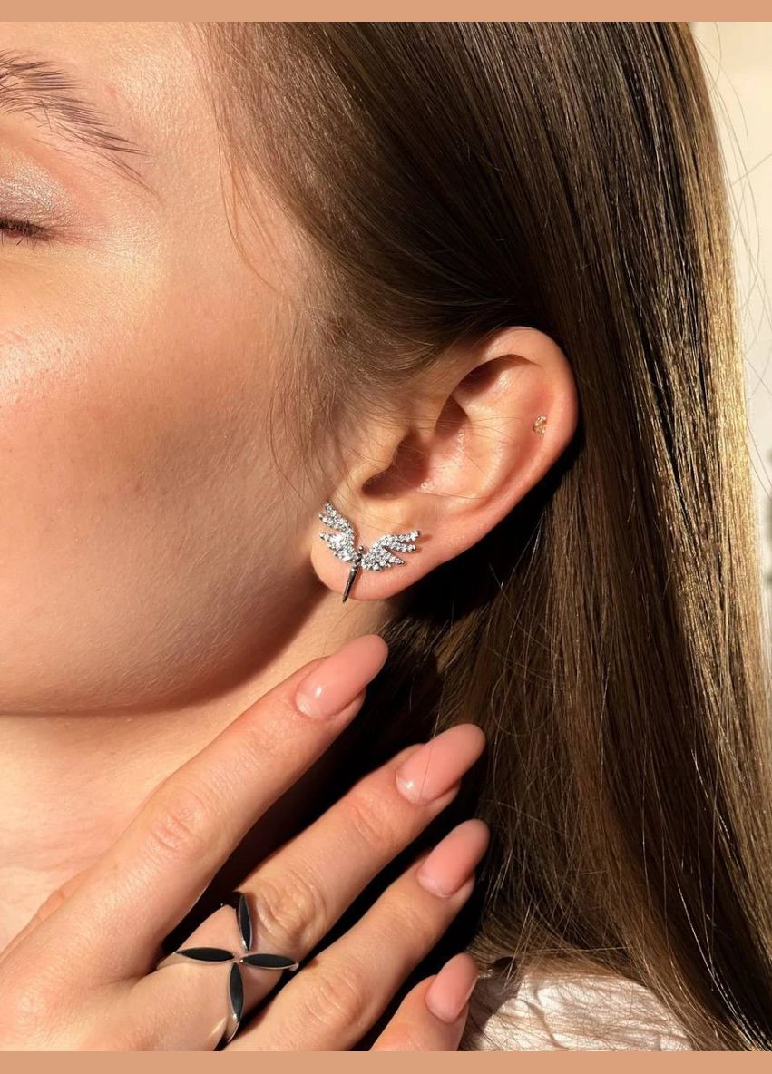 Сережки "Wings" Le'Perle (329751143)