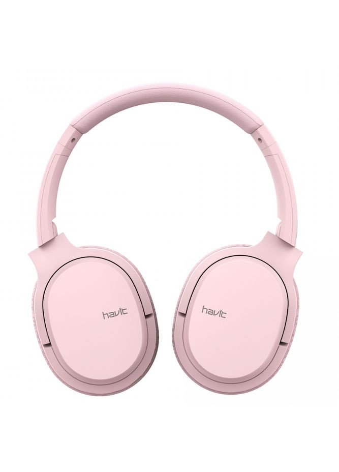 Бездротові навушники з мікрофоном HV-I62 Deep Pink складні, до 20 год роботи Havit (282313549)