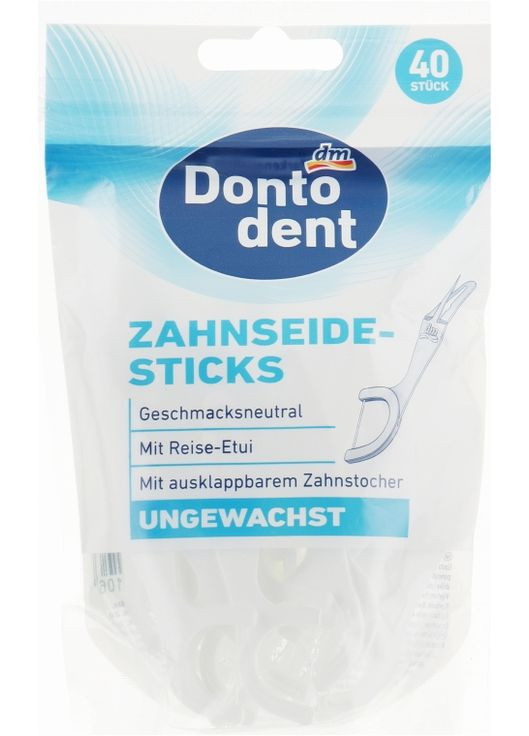 Зубные нити-палочки 40шт (804969-29400) Dontodent (368629120)