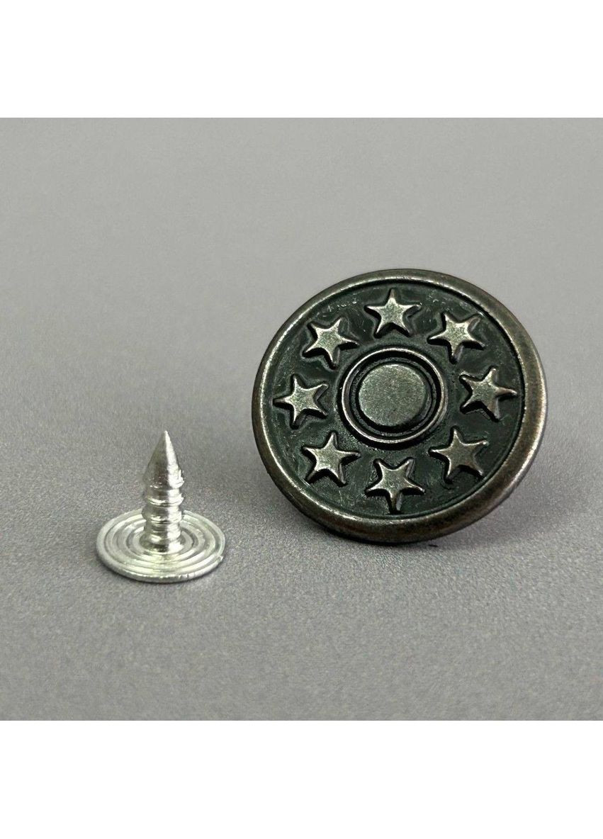 Джинсовая пуговица со звездами 20 мм (50 шт.) Plus-plus (365783910)