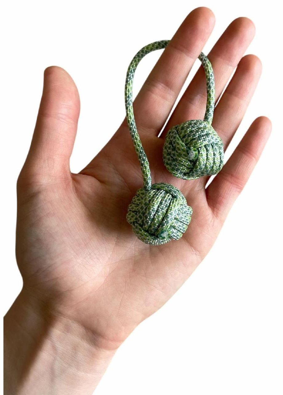 Трюковой фиджет Thumb chucks беглери begleri светло зеленый No Brand (364502782)