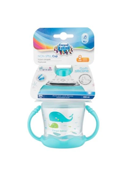 Поїльник-непроливайка Sweet fun 180 мл синя (57/300_blu) Canpol Babies Sweet fun 180 мл синя (401749467)