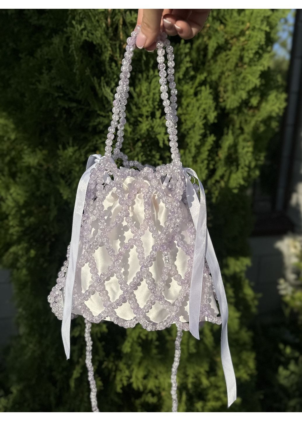 Жіноча сумка з намистин ручної роботи Sparkle No Brand (362136994)