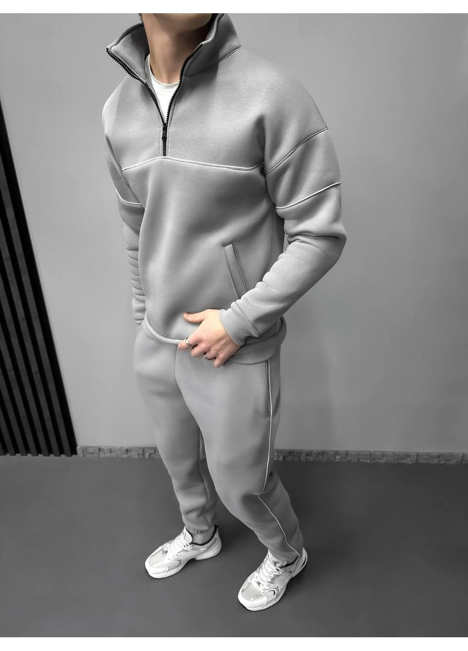 Костюм чоловічий теплий на флісі . Не кошлатиться. Люкс якість No Brand (370999498)