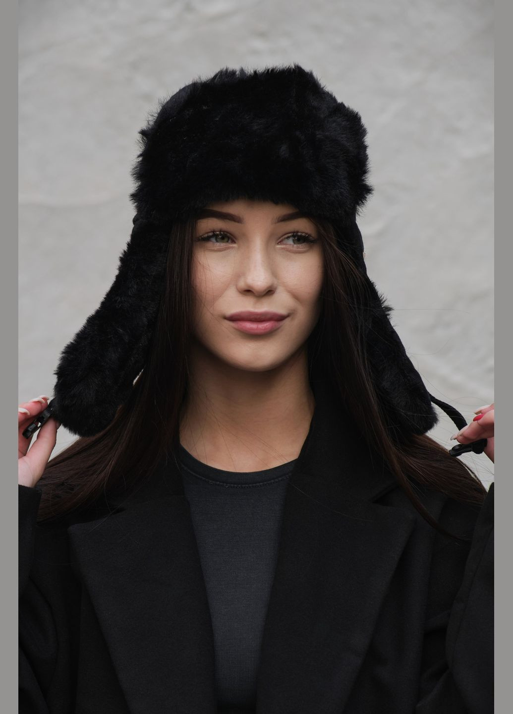 Жіноча Хутряна Шапка Вушанка Alaska Without (302980610)