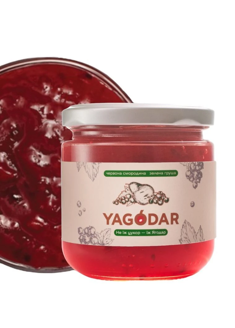 Набор джемов Ассорти вкусов 4 шт (2196136848) YAGODAR (387579209)