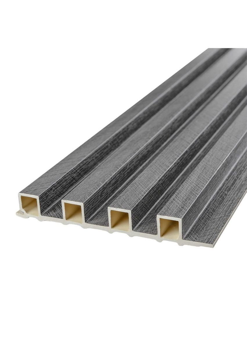 Декоративная стеновая рейка угля 3000*160*23мм (D) SW-00001534 Sticker Wall (316187387)