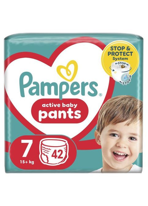 Підгузки (8700216341639) Pampers Pants Giant Plus Розмір 7 (17+ кг) 42 шт (357435990)