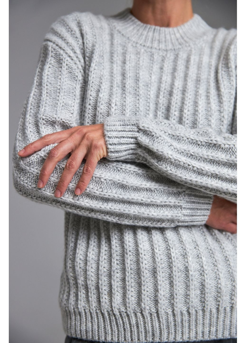 Світло-сірий светр 2880 Triko Bakh
