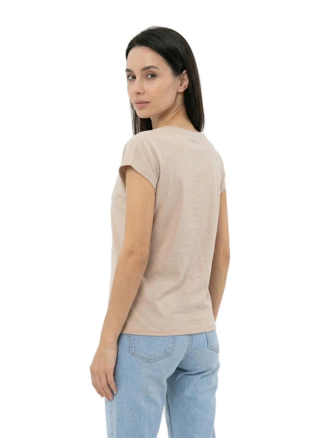 Жіноча футболка з написом Жовтий 42-46 (7105) Pink Daisy - (393594717)