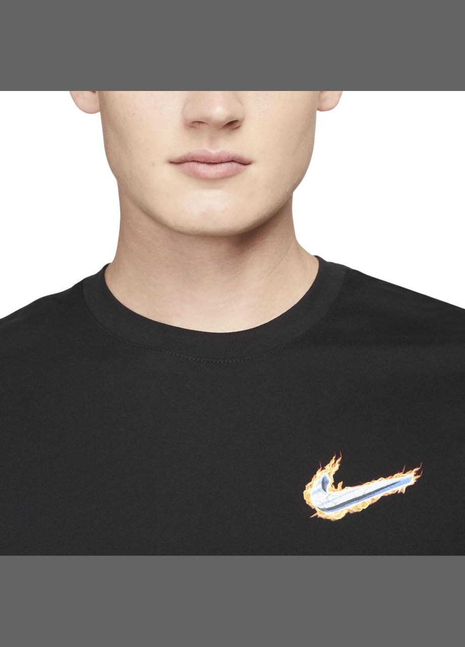 Черная футболка m nk df tee vintage dz2739-010 Nike