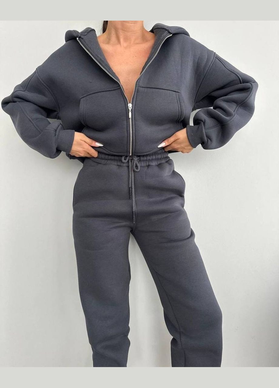 Теплий жіночій костюм No Brand (319321270)