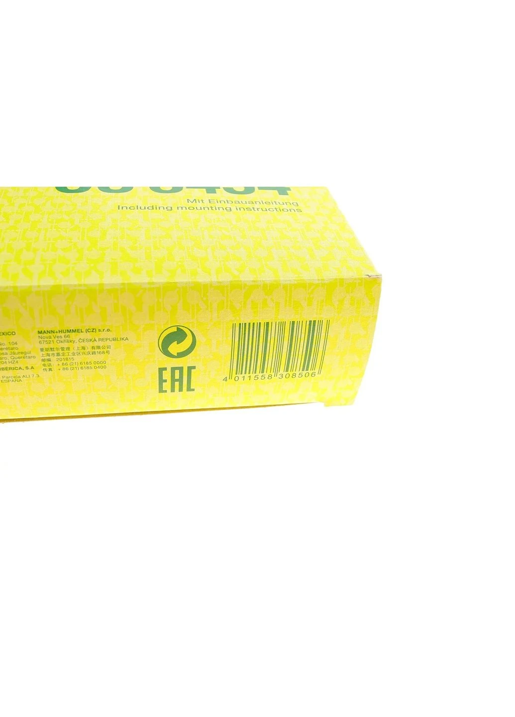 Фильтр салона Renault Trafic/Opel Vivaro/Nissan Primastar 01 FILTER CU 3454 UA63 Mann Filter (345761630)
