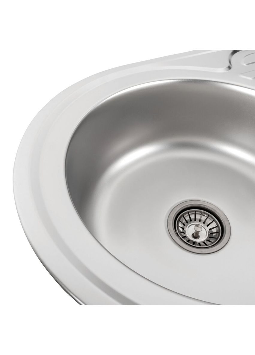 Кухонна мийка з нержавіючої сталі 7750 САТИН (0,8/180 мм) Valeso (336938282)