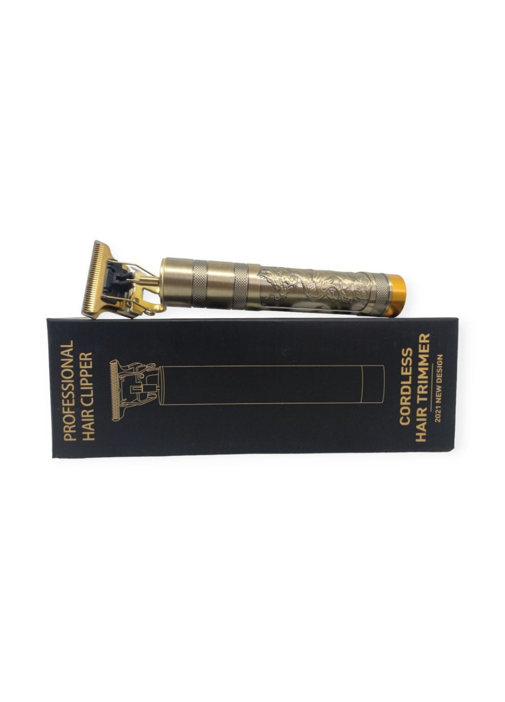 Триммер бритва машинка для стрижки волос бороды усов металл профессиональная аккумуляторная hair clipper No Brand (290186395)