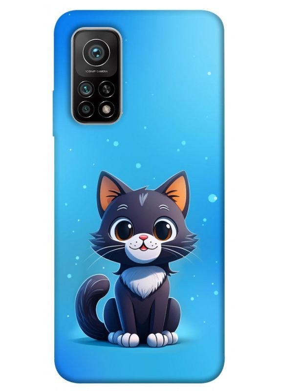 Чехол с принтом для Xiaomi Mi 10 / для Ксяоми, сяоми, ксиоми ми 10 Котенок No Brand (338615788)