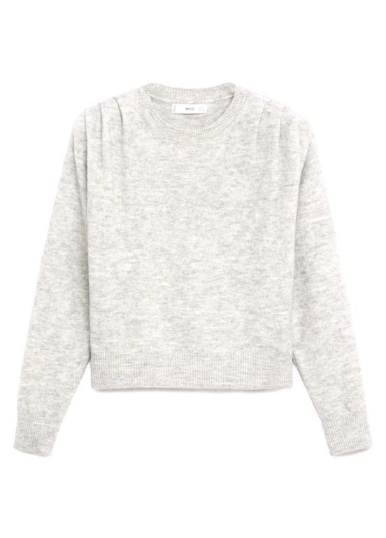 Серый джемпер женский 87000541 м-l серый джемпер Mango