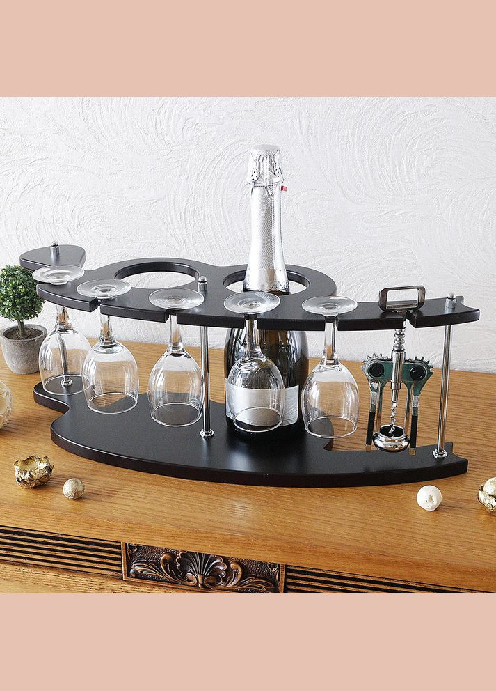 Набор для вина на 5 рюмок. (SS09190) Гранд Презент (301221695)