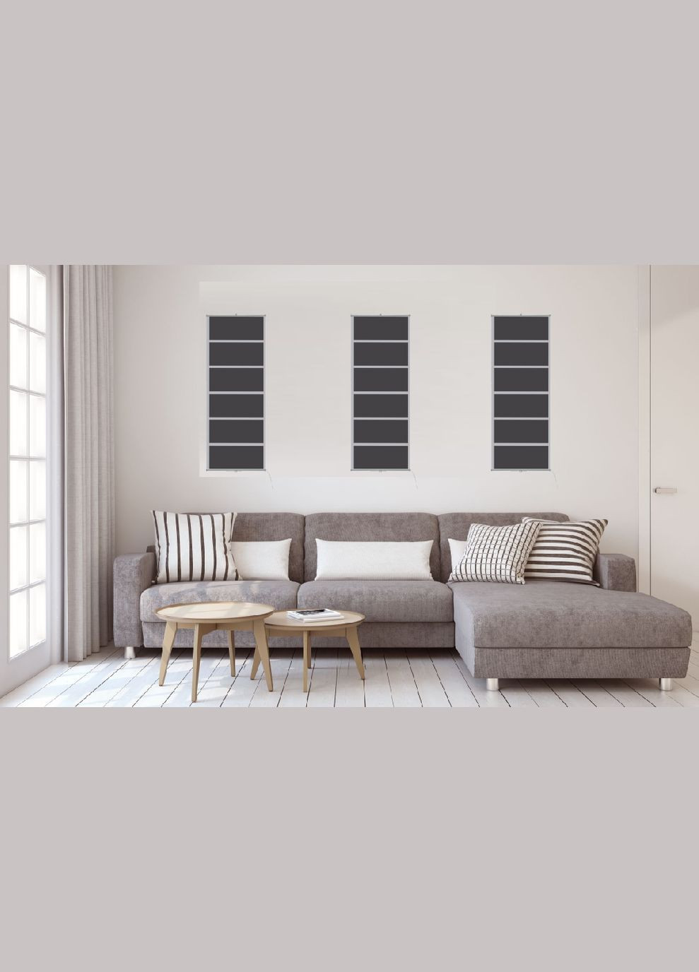 Обогреватель электрический экономный инфракрасный пленочный MIX-6 (30х120 см, 180 Вт) Monocrystal (317418185)