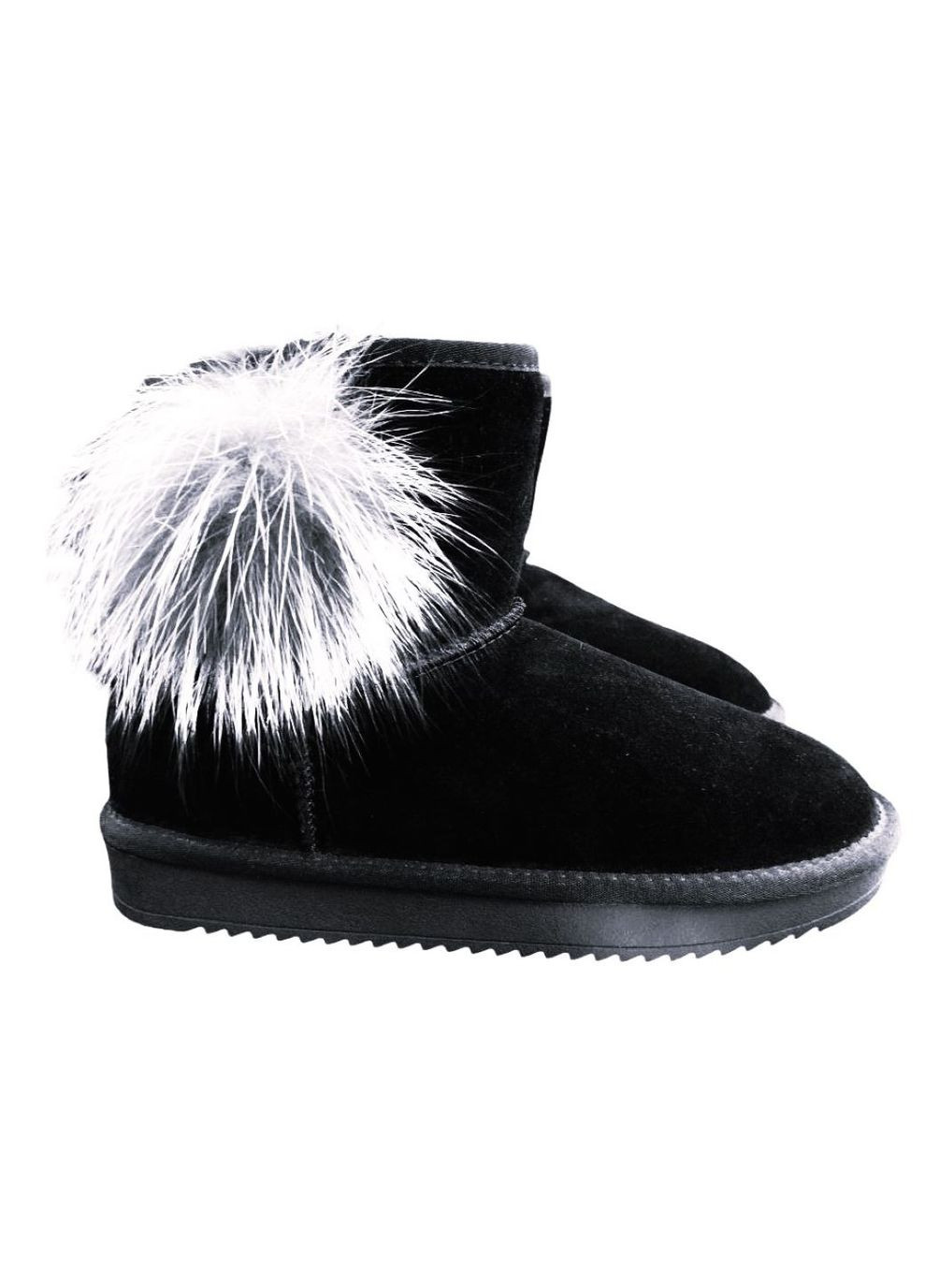 Зимові жіночі уггі - 36 (23,5 см) чорні ITTS 5683 (311504202)