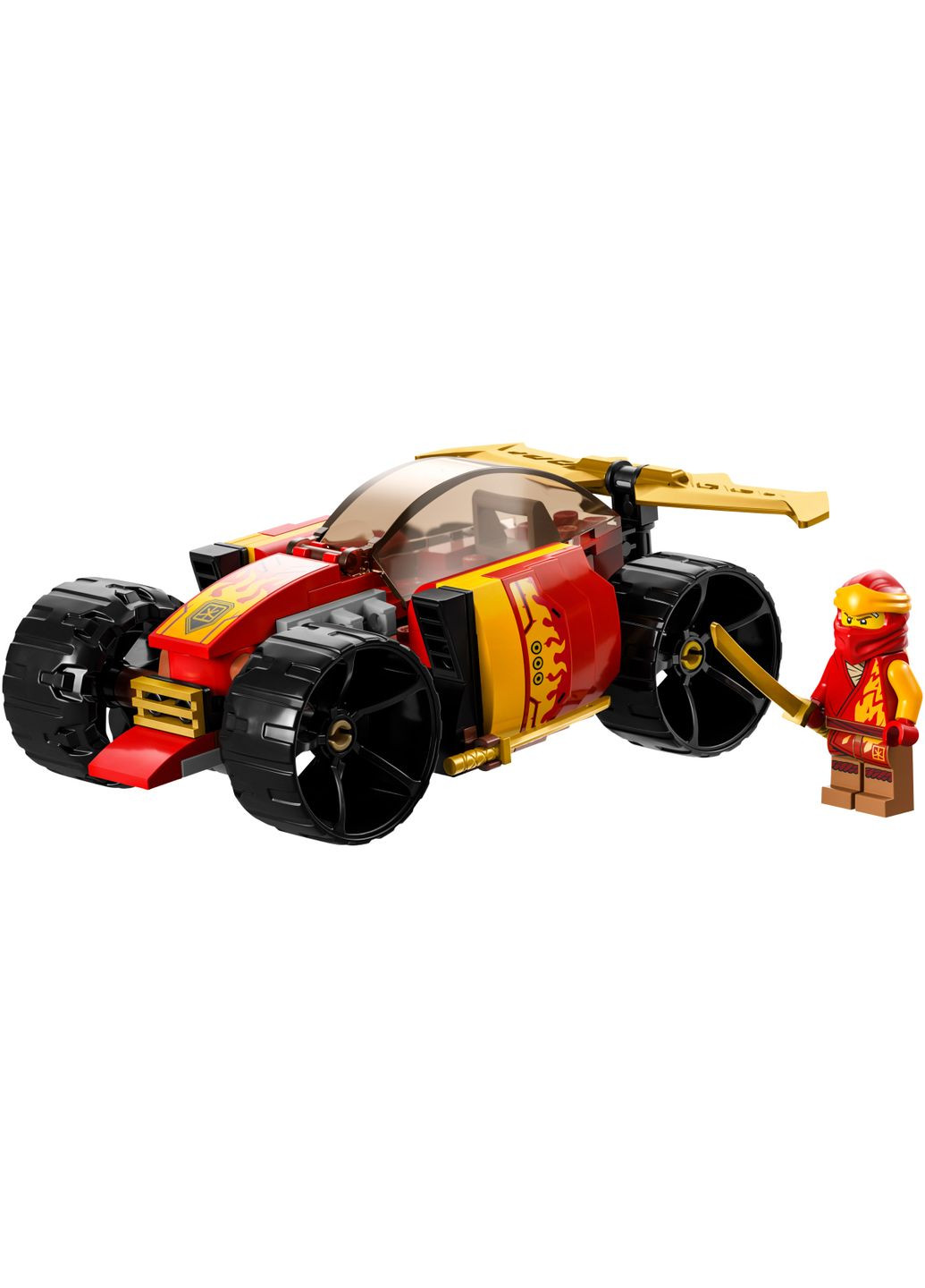 Конструктор NINJAGO Гоночний автомобіль ніндзя Кая EVO, 94 деталі () Lego 71780 (328394213)