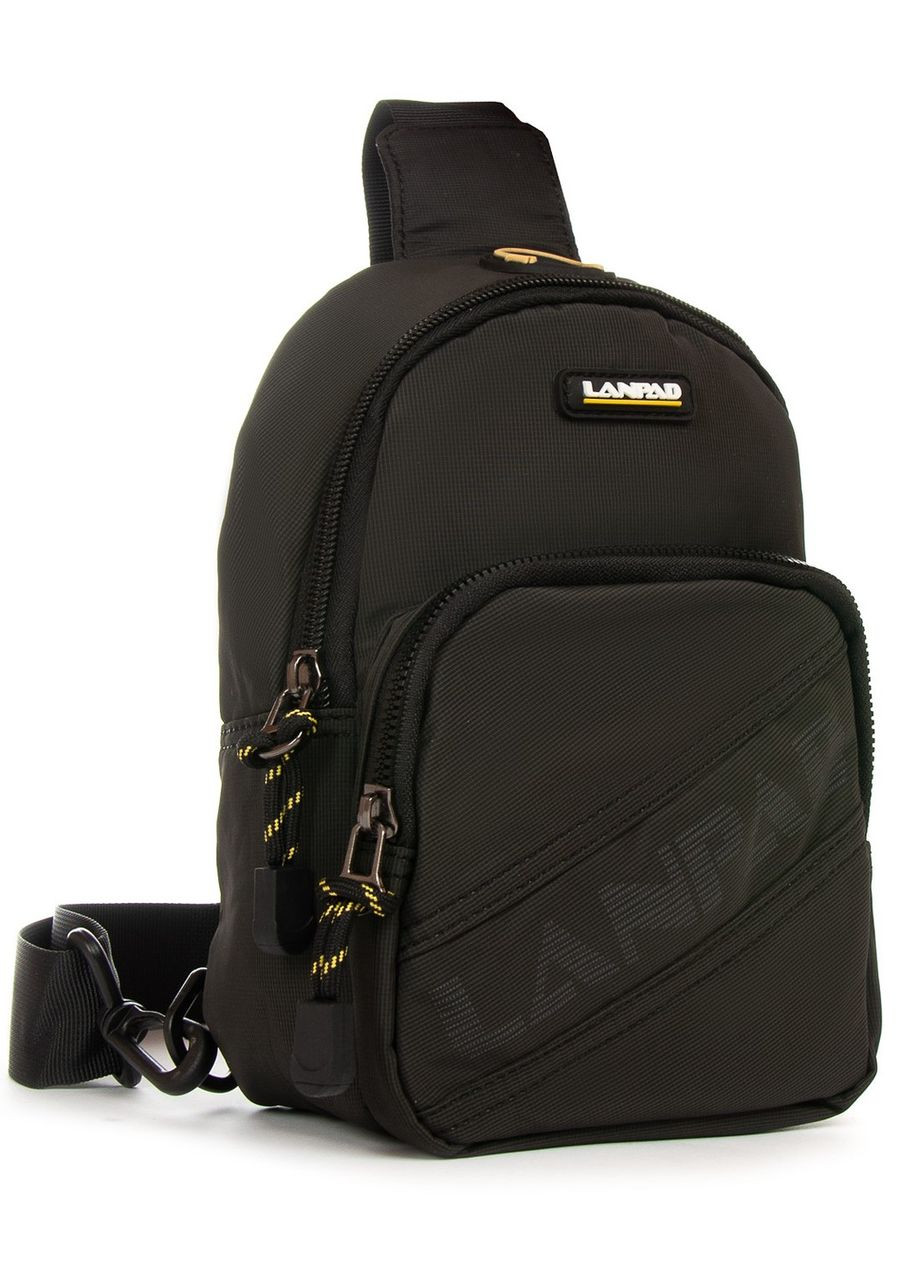 Чоловіча сумка на плече чорний Lanpad (302669695)