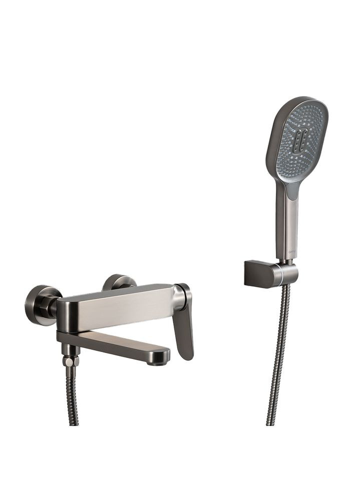 G3210-9 ванна одноваж. кор. поворот. вилив лат. Ø35 (гангрей) {4/1} GAPPO (371881901)