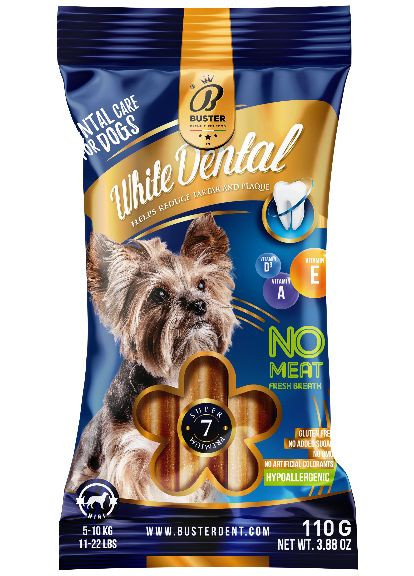 Ласощі для собак кукурудзяні зубні палички 110 г (5999567920270) Buster (279571821)