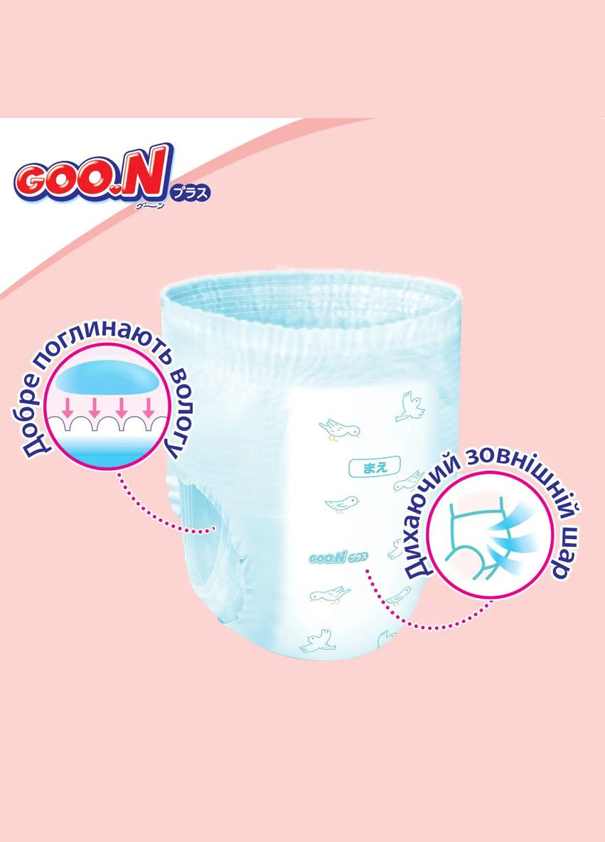 Подгузники-трусики унисекс Plus XXL (13-25 кг), 28 шт. Goo.N 21000634 (327223361)