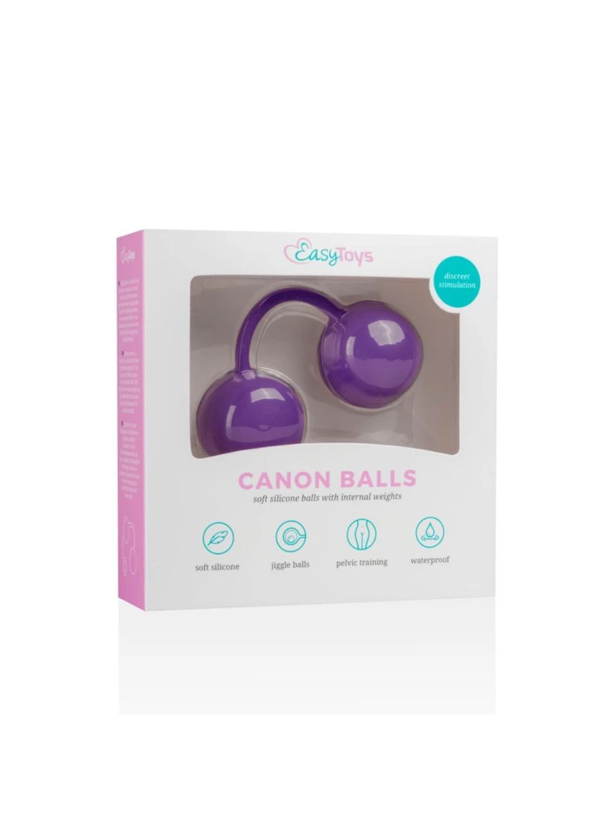 Вагинальные шарики со смещенным центром тяжести 20 х 3.7 Love Balls With Counterweight - EasyToys (347312820)