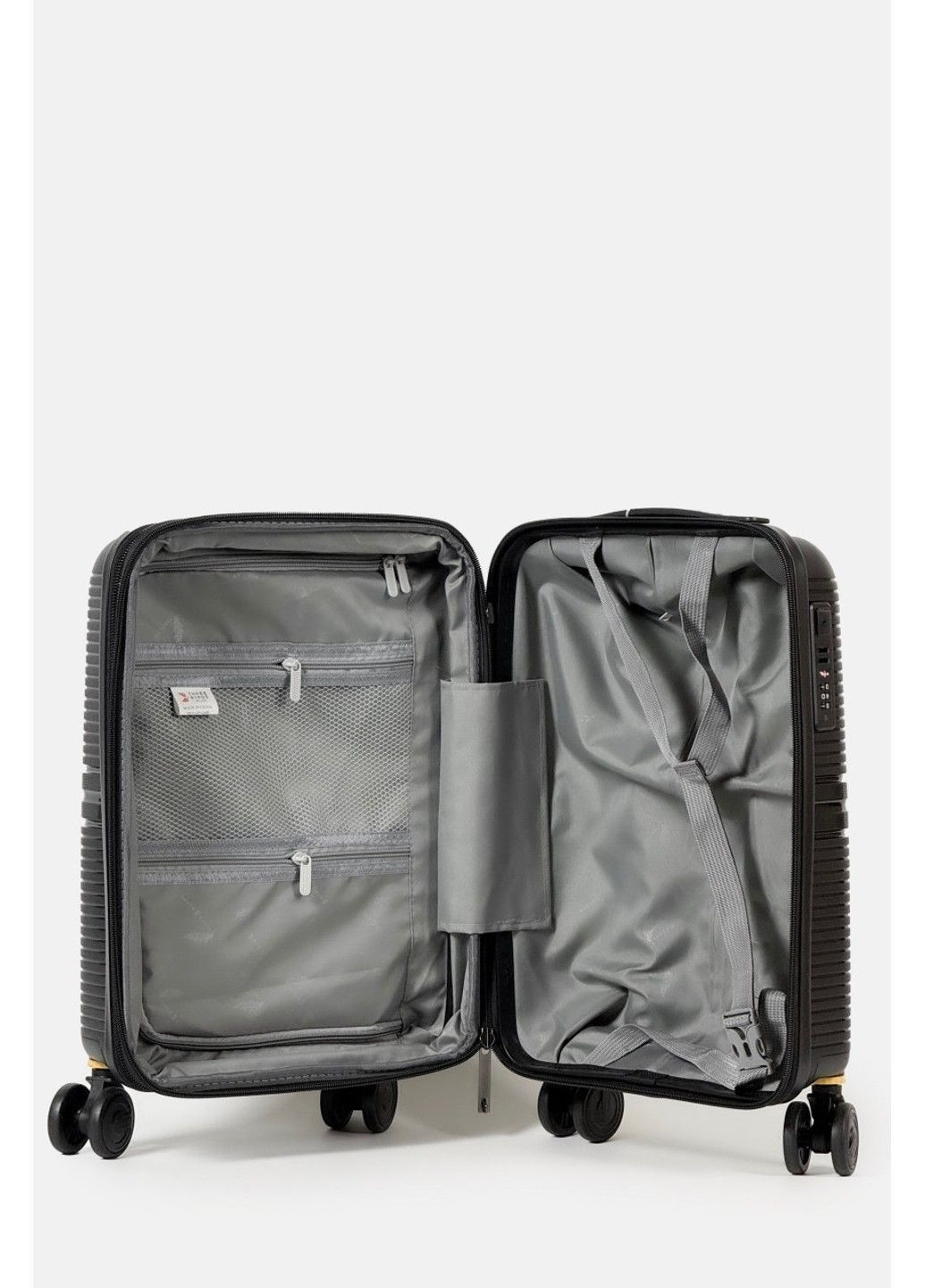 Маленький пластиковый чемодан ручная кладь 2022-28-4BL Three Birds (370944577)