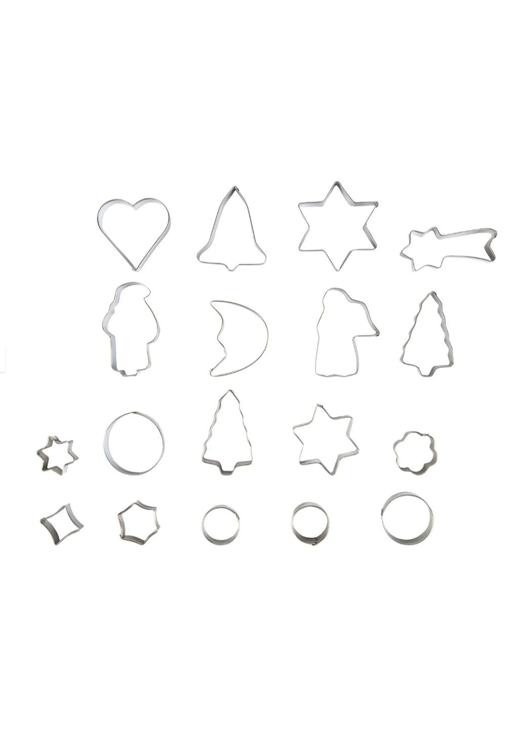 Форма для печива у новорічному дизайні Christmas Bakery 18шт Zenker (363320155)