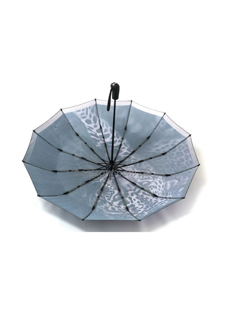 Зелена} надміцна жіноча парасолька -автомат mr79 на 12 чотирисегментних спиць сатиновий купол з леопардом малюнок 1 Mario середня система антивітер (366970085)