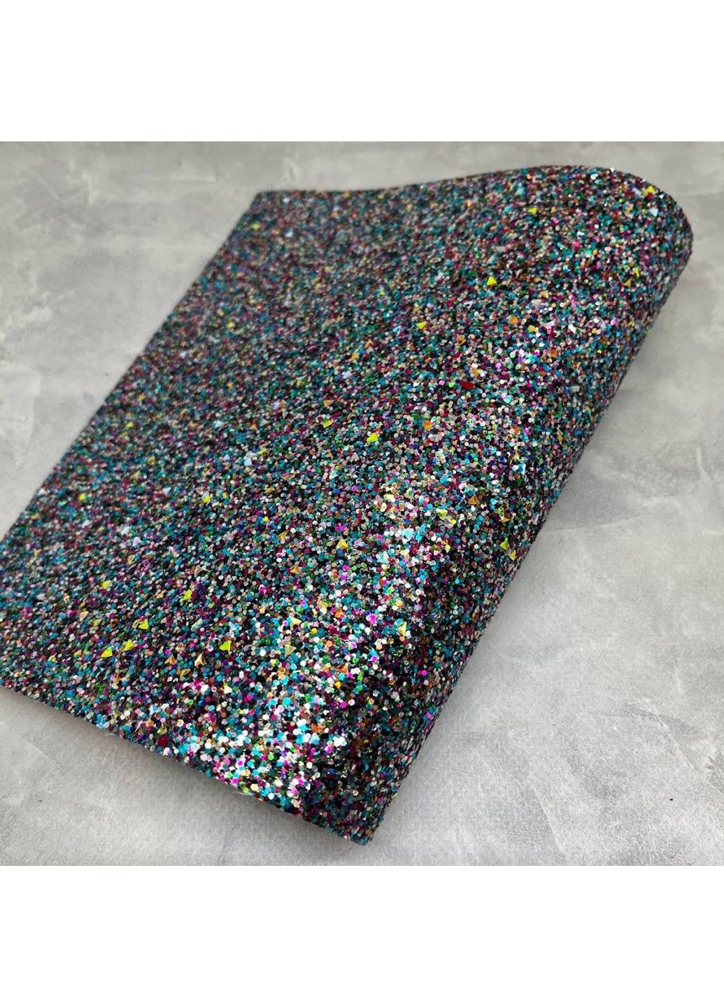 Екошкіра (кожзам) Блиск мікс, 20*30 см No Brand (306739553)