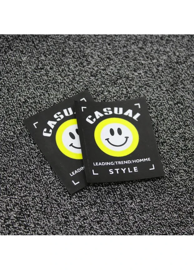 Нашивка "Casual style" жовтого кольору (1565) No Brand (335811942)