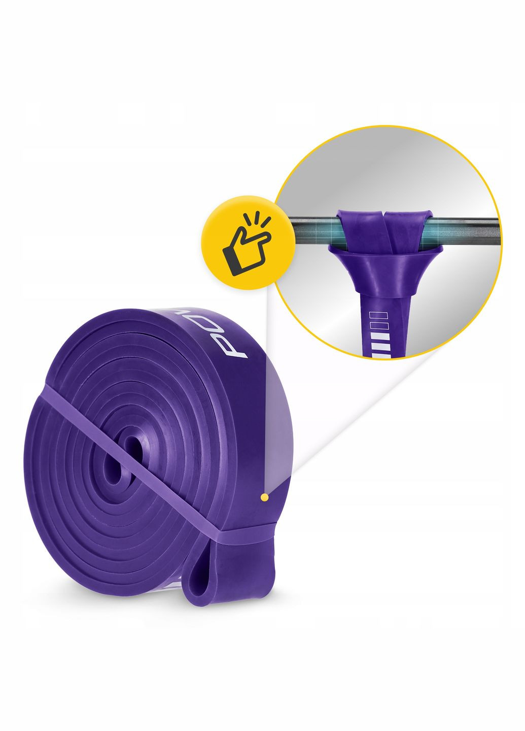 Эспандер-петля Power Band 32 мм 17-26 кг резинка для фитнеса и спорта Violet () 4FIZJO P-5907222931073 (324264840)