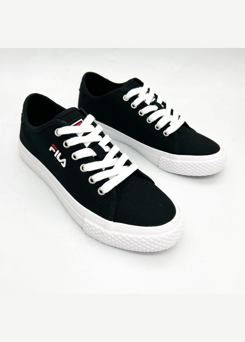 Чорні кеди (р) текстиль 0-1-1-ffw-0067- Fila