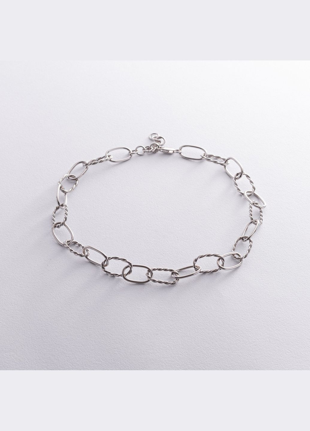 Срібне кольє Свобода (родій) 181273 40 Oniks (264022484)