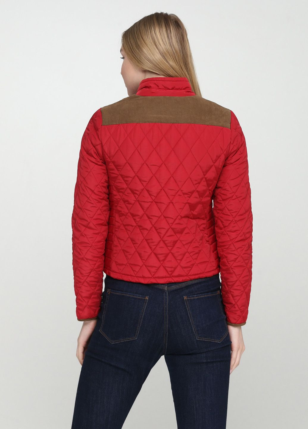 Червона демісезонна куртка xhnk1o червоний Naf Naf