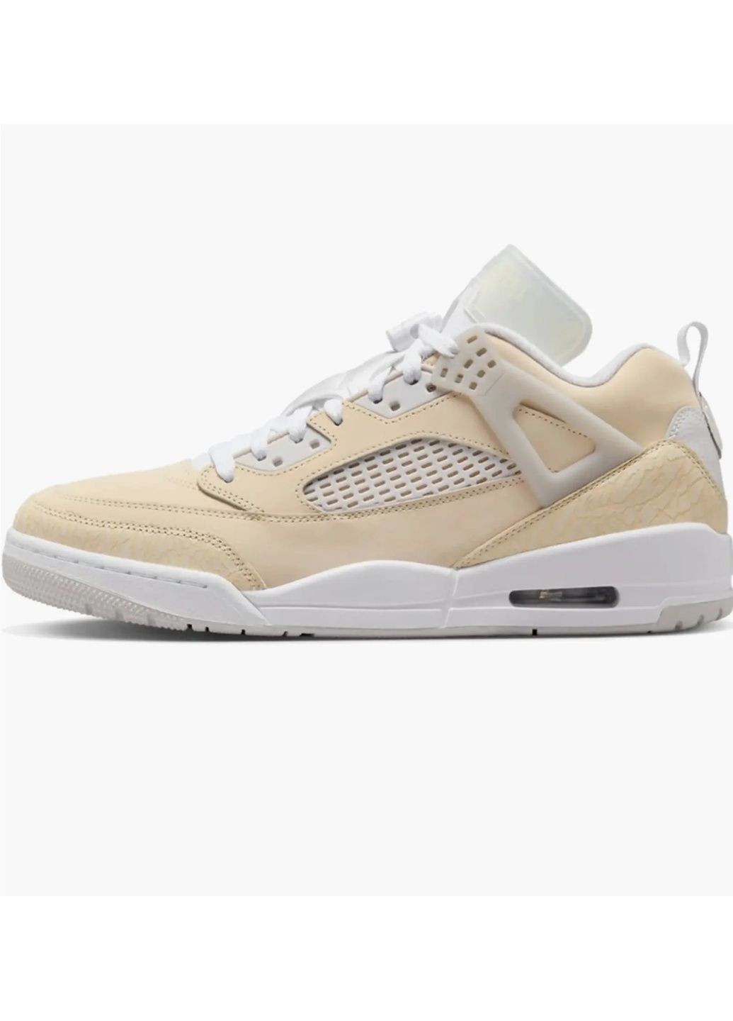 Бежеві кросівки чоловічі spizike low beige Air Jordan