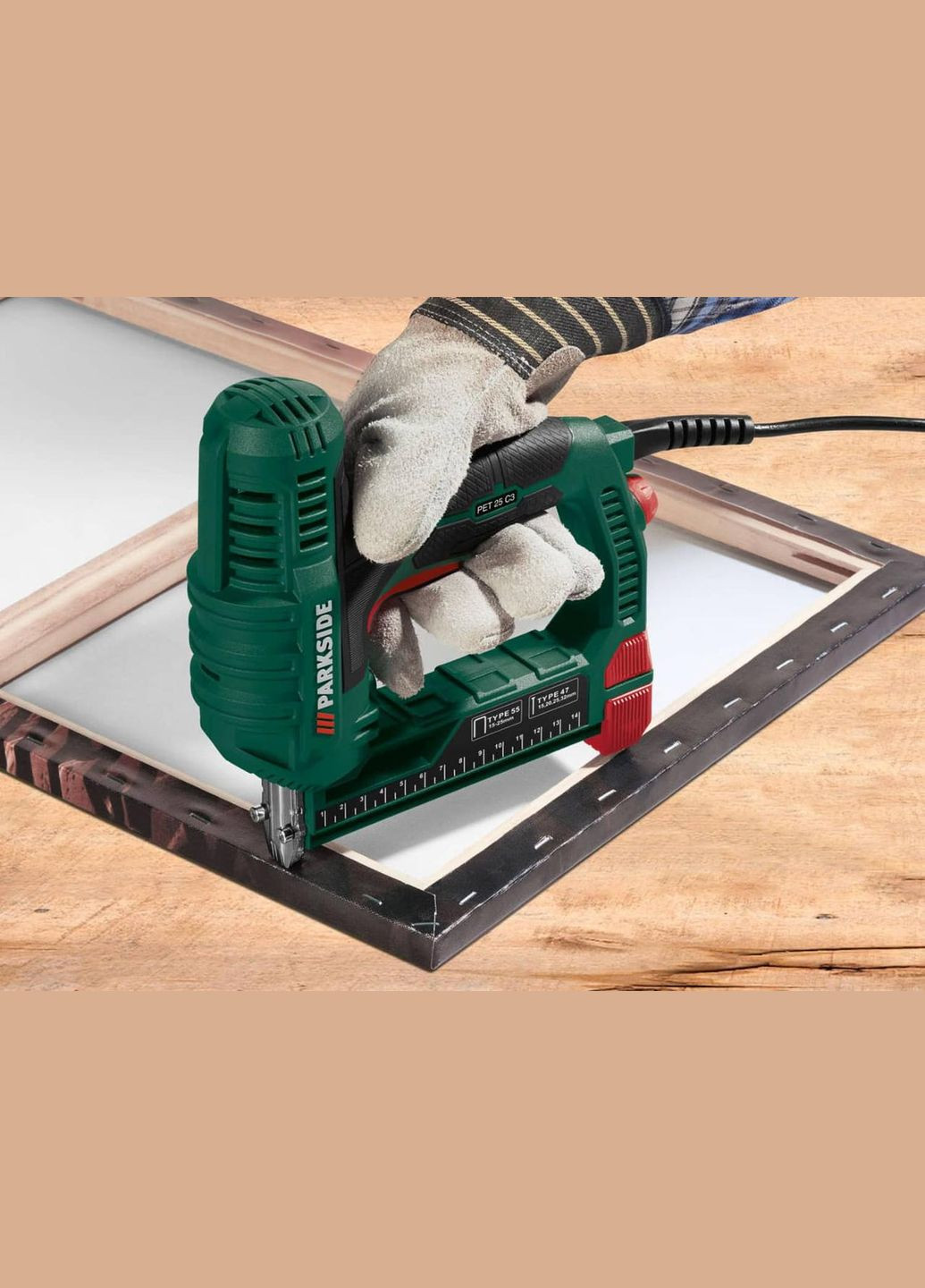 Электрический степлер PET 25 C3 Германия Parkside (264914035)