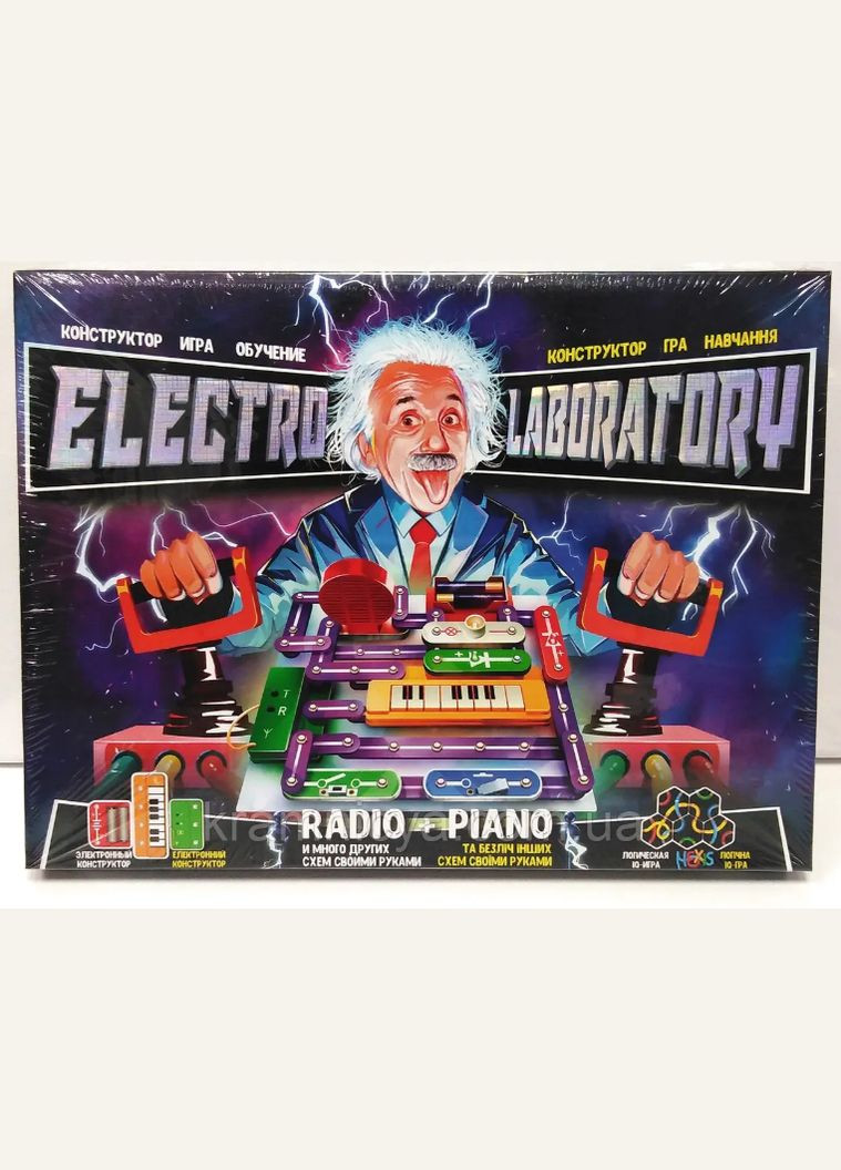 Электронный конструктор "Electro Laboratory. Radio+Piano" ELab-01-03 Radio+Piano Danko Toys (333700394)
