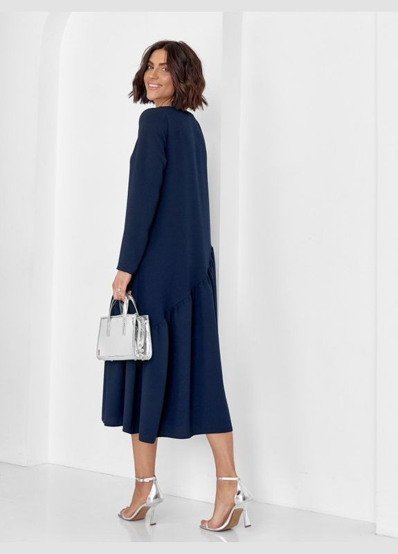 Темно-синя сукня Fashion