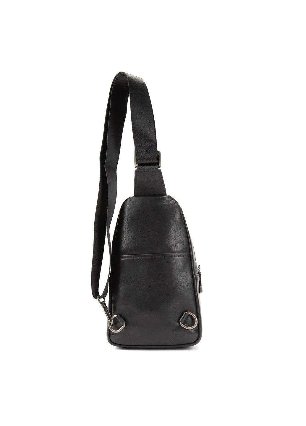 Кожаный мужской черный слинг через плечо TV-SM8-830A Tavinchi (292755556)