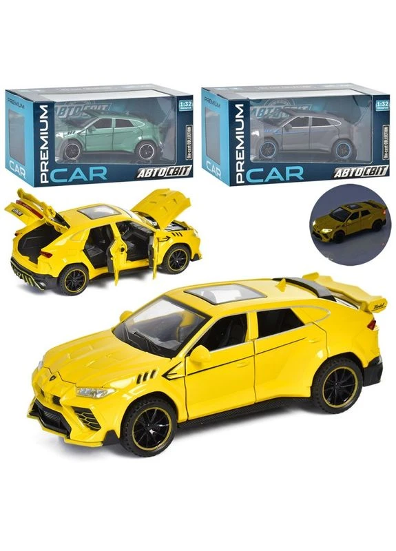 Автобус інертна Auto Mir Lamborghini AP-1754 16 см Автосвіт (394376437)