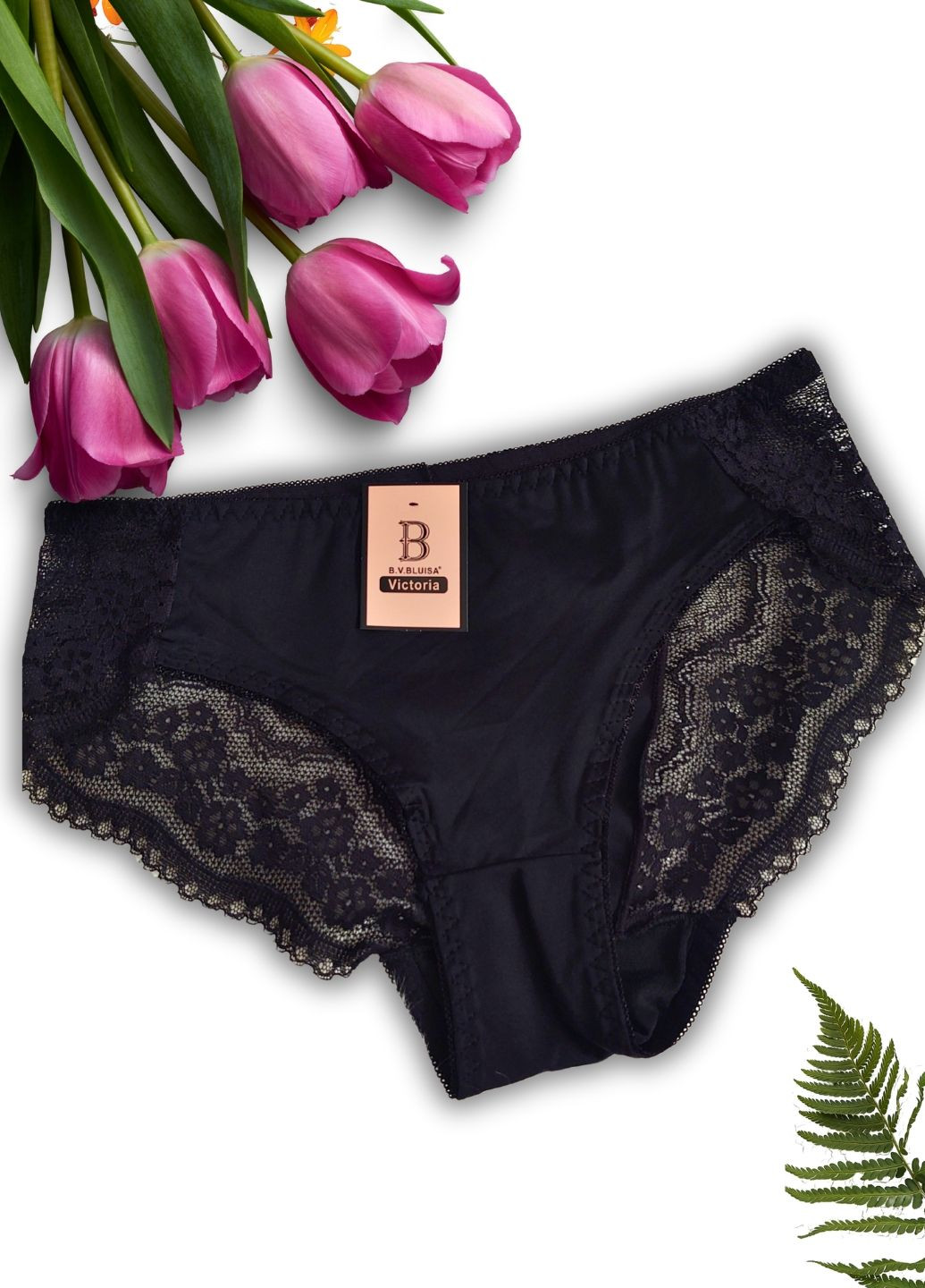 Мереживні трусики Victoria Black (7439) FS (322811120)