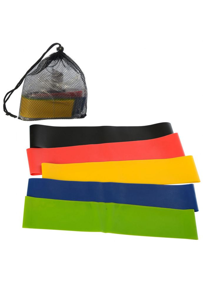 Резинки для фитнеса MS 3152 в мешочке Bambi (365641497)