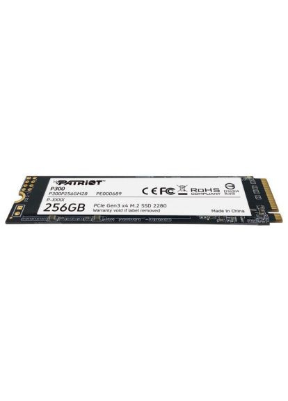 Накопичувач SSD M.2 2280 256GB (P300P256GM28) Patriot M.2 2280 256GB (366662739)