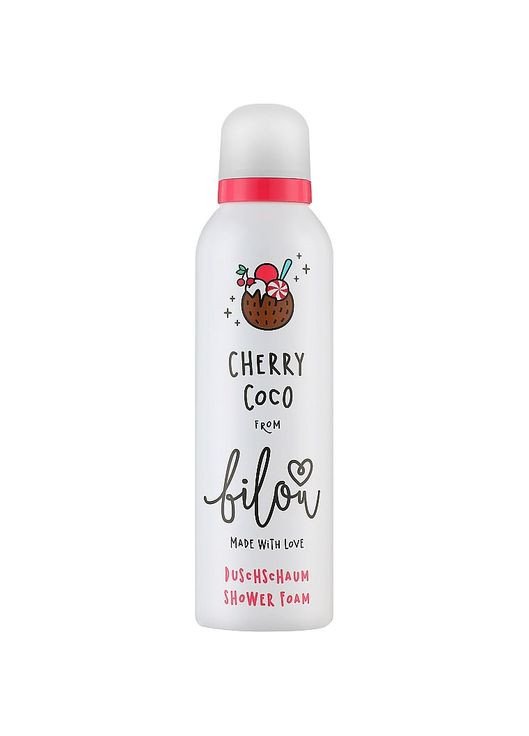 Пінка для душу Cherry Coco, 200 мл Bilou (328398434)