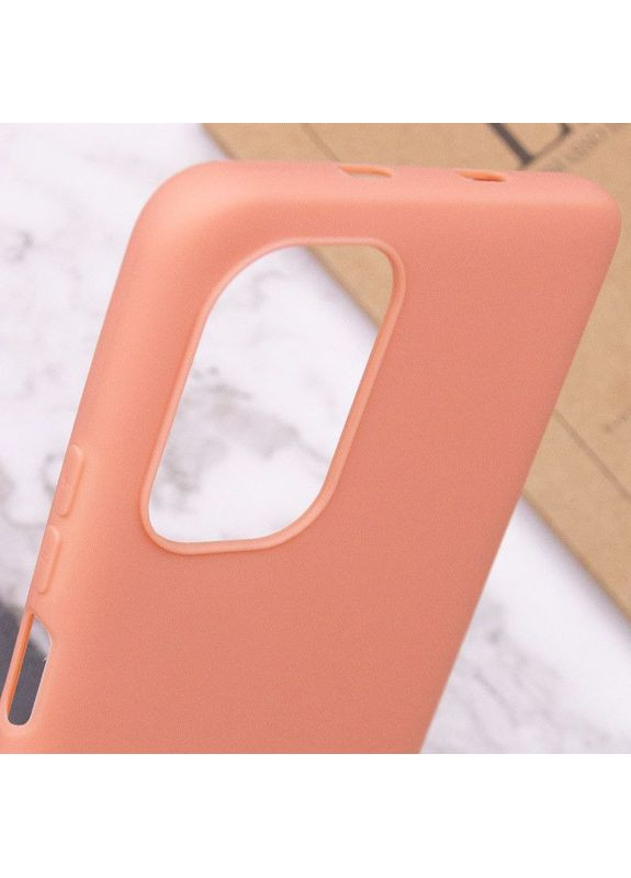 Силиконовый чехол Candy для Xiaomi Redmi Note 10 Pro / 10 Pro Max Персиковый Epik (372499516)